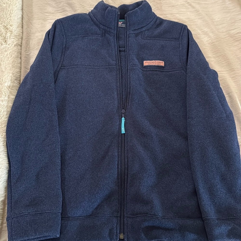Vineyard Vines Boys Zip sweater NWOT